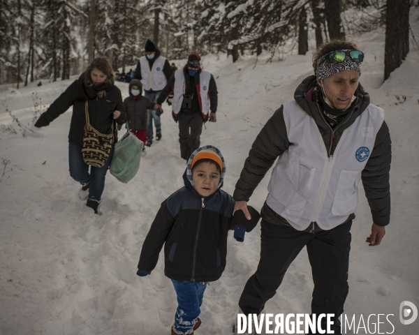 Migrants briancon