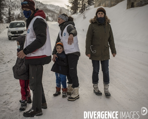 Migrants briancon