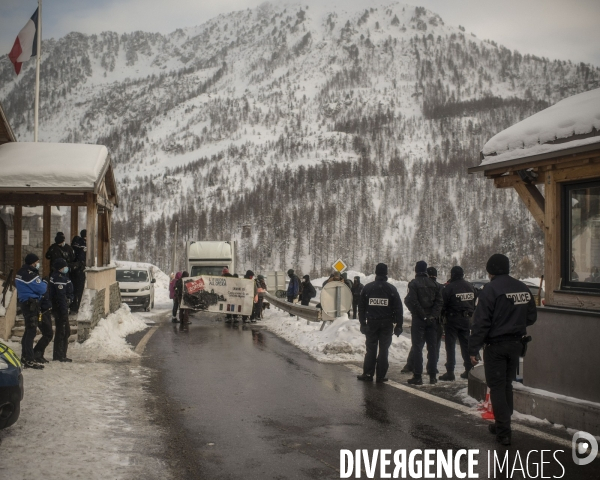 Migrants briancon