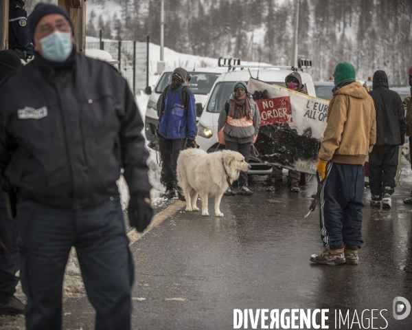 Migrants briancon