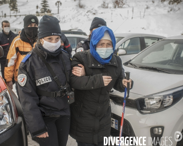 Migrants briancon