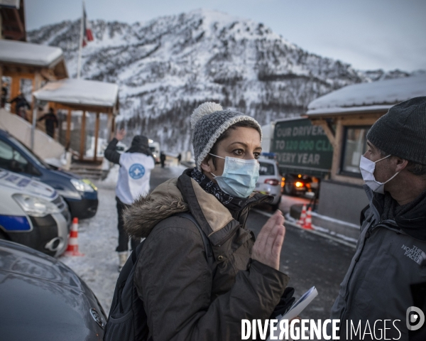 Migrants briancon