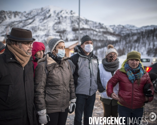 Migrants briancon