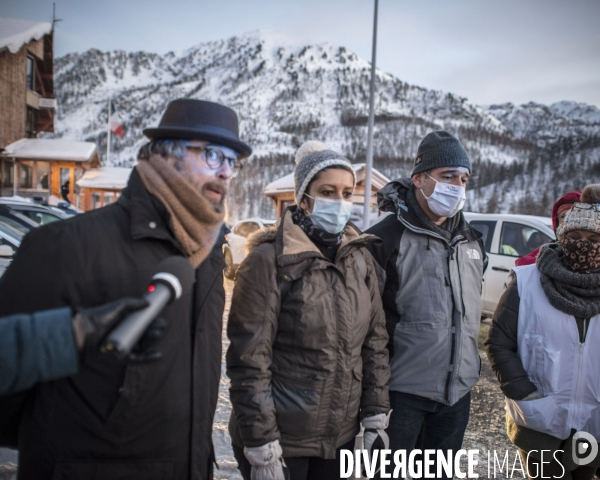 Migrants briancon