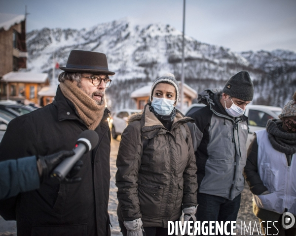 Migrants briancon