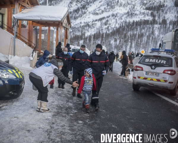 Migrants briancon