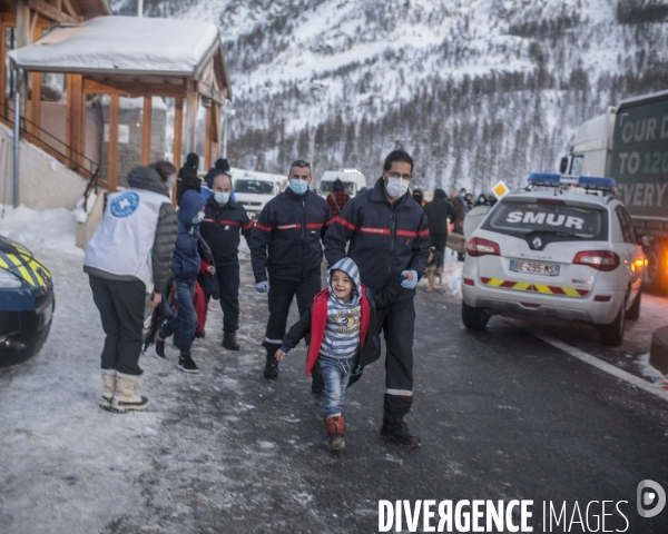 Migrants briancon