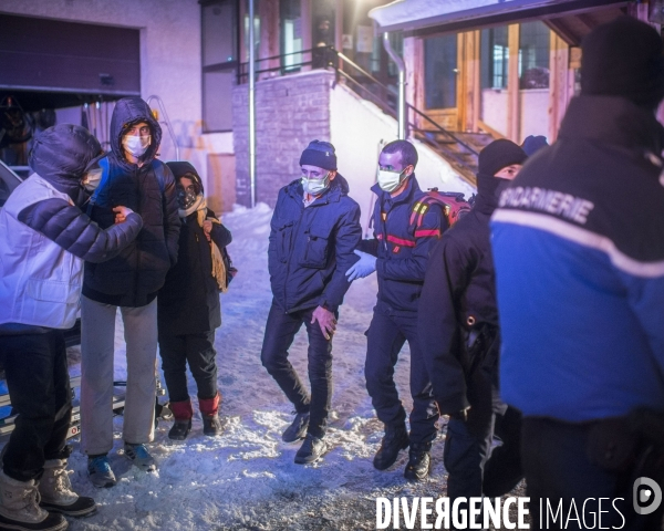 Migrants briancon