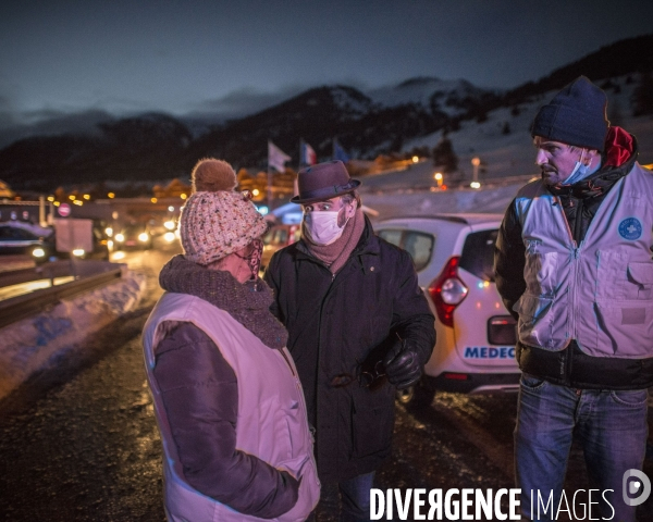 Migrants briancon