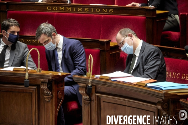 Plan de vaccination , débat à l Assemblée Nationale