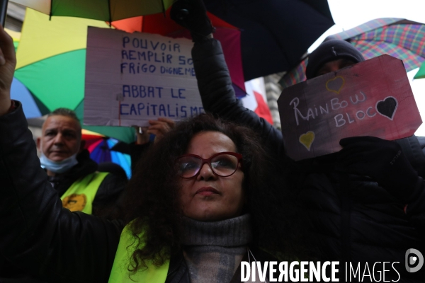 Manifestation des Gilets Jaunes place du Palais Royal