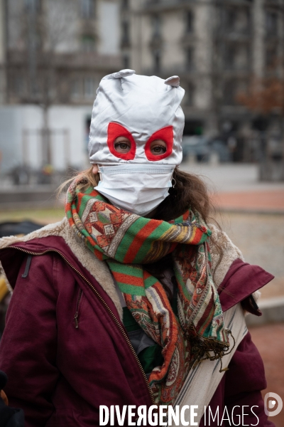 Genève - Manifestation - Pour une sortie de crise solidaire, sociale, culturelle, féministe et écologique