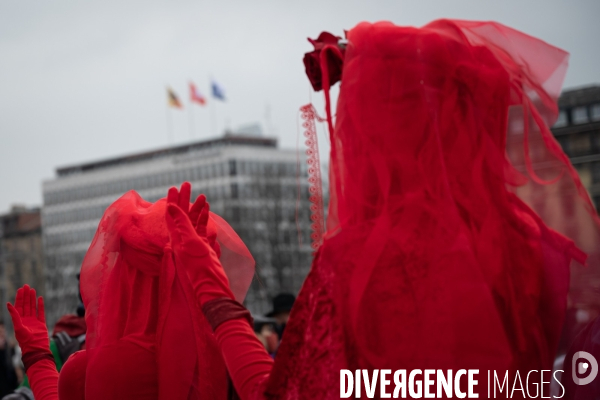 Genève - Manifestation - Pour une sortie de crise solidaire, sociale, culturelle, féministe et écologique