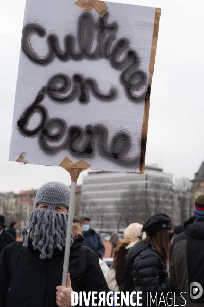 Genève - Manifestation - Pour une sortie de crise solidaire, sociale, culturelle, féministe et écologique