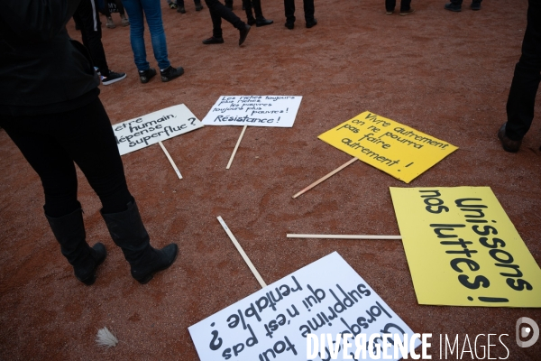 Genève - Manifestation - Pour une sortie de crise solidaire, sociale, culturelle, féministe et écologique