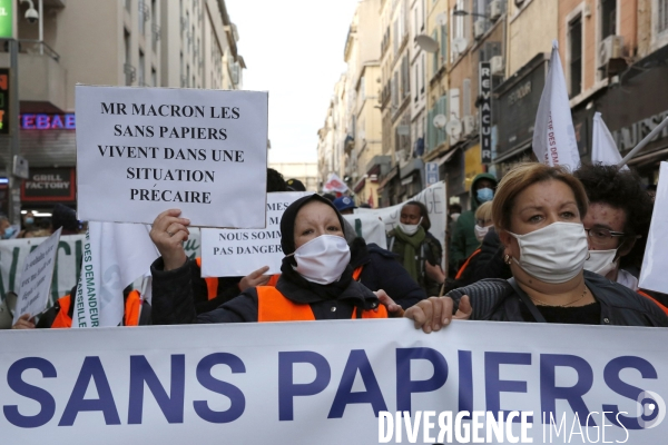 Marche pour la journée internationale des migrants