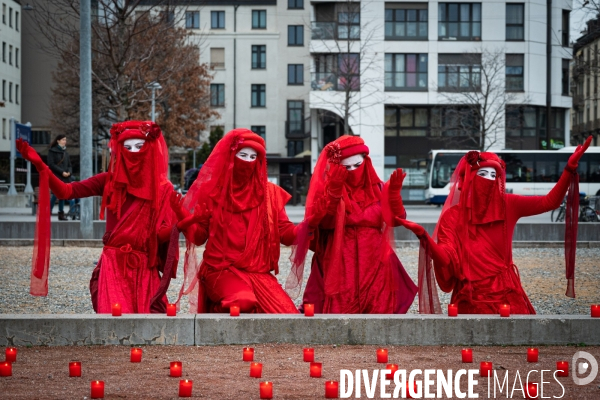 Genève - Manifestation - Pour une sortie de crise solidaire, sociale, culturelle, féministe et écologique