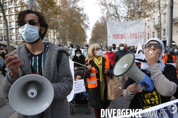 Marche pour la journée internationale des migrants