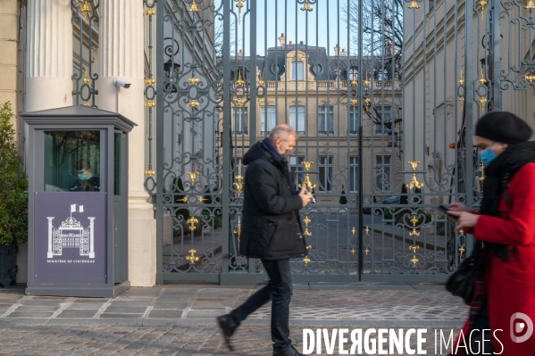 Syndicats de policiers reçu au ministère de l intérieur