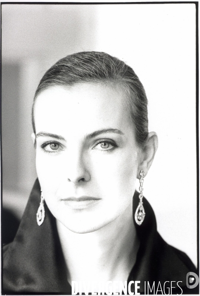 Carole Bouquet, portrait.