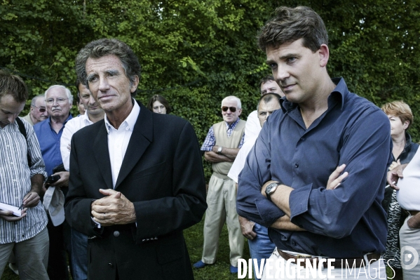 Fête de la rose, Arnaud Montebourd invite Jack Lang.