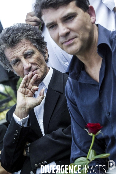 Fête de la rose, Arnaud Montebourd invite Jack Lang.