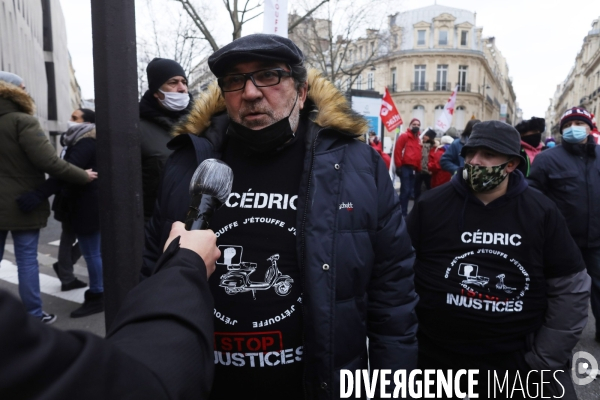 Paris, Marche Blanche pour Cedric Chouviat