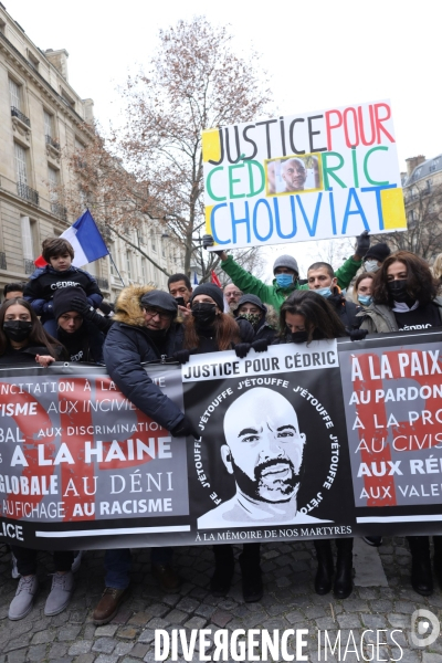 Paris, Marche Blanche pour Cedric Chouviat