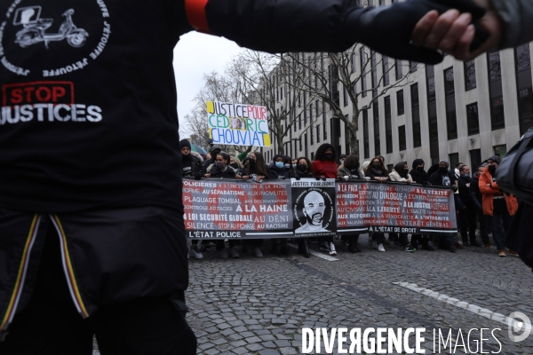 Paris, Marche Blanche pour Cedric Chouviat