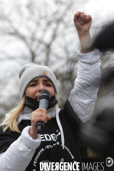 Paris, Marche Blanche pour Cedric Chouviat