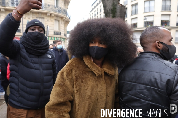 Paris, Marche Blanche pour Cedric Chouviat