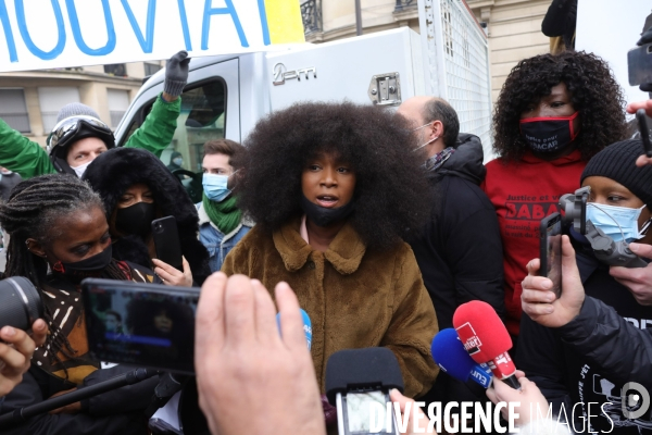 Paris, Marche Blanche pour Cedric Chouviat