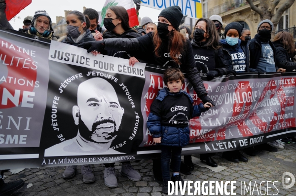 Marche en hommage à Cédric Chouviat