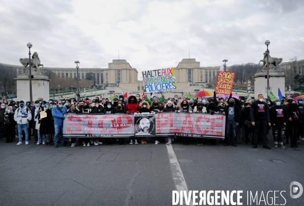 Marche en hommage à Cédric Chouviat