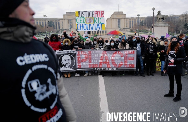 Marche en hommage à Cédric Chouviat