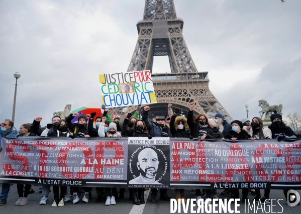 Marche en hommage à Cédric Chouviat