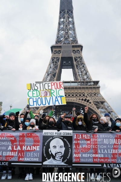 Marche en hommage à Cédric Chouviat