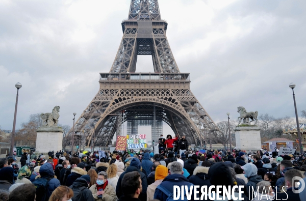 Marche en hommage à Cédric Chouviat