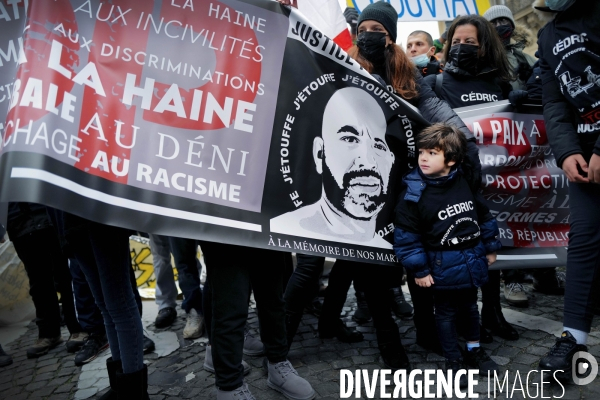 Marche en hommage à Cédric Chouviat