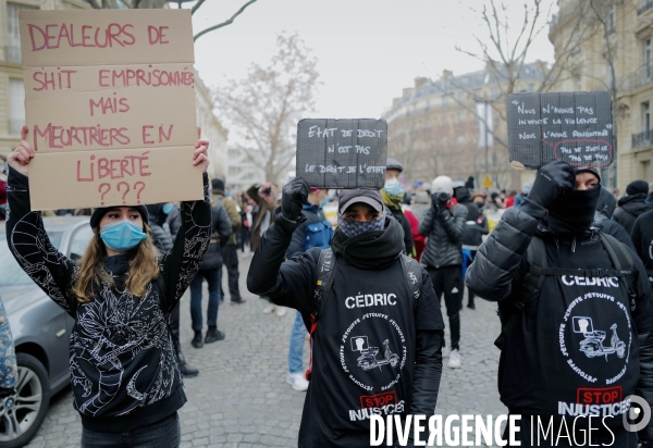 Marche en hommage à Cédric Chouviat