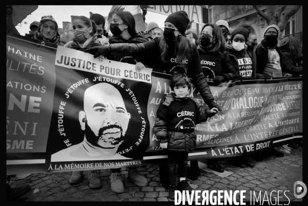 Marche en hommage à Cédric Chouviat