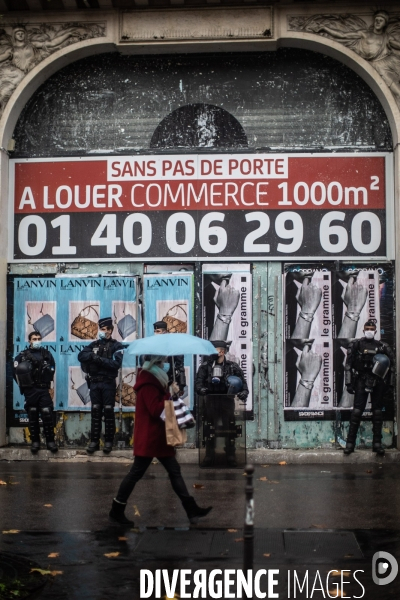 Manifestation contre la loi sécurité Globale le 12 décmbre 2020