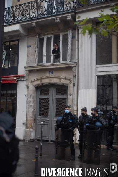 Manifestation contre la loi sécurité Globale le 12 décmbre 2020