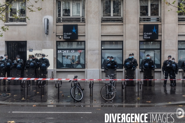 Manifestation contre la loi sécurité Globale le 12 décmbre 2020