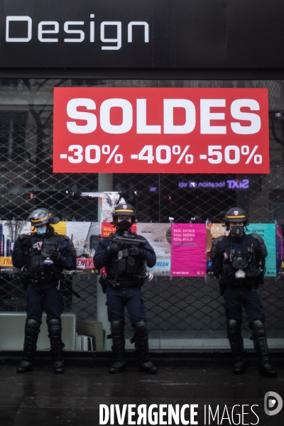 Manifestation contre la loi sécurité Globale le 12 décmbre 2020