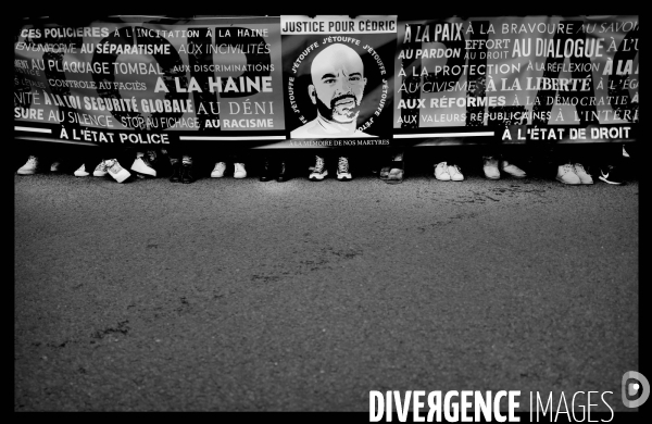 Marché en hommage à Cédric Chouviat