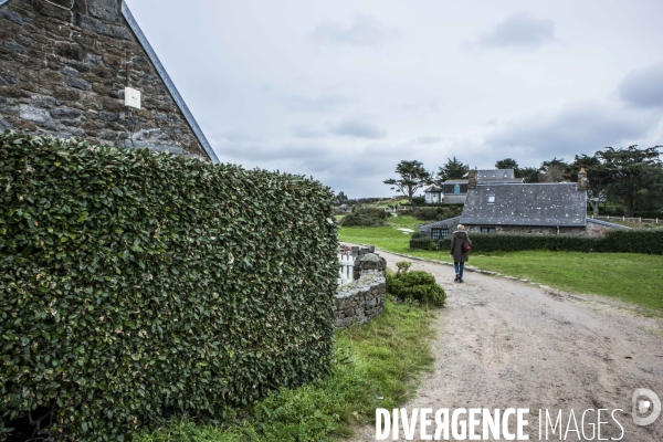 îles Chausey en hiver