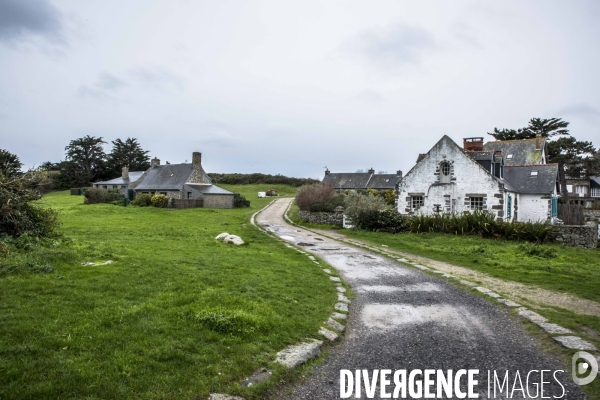 îles Chausey en hiver