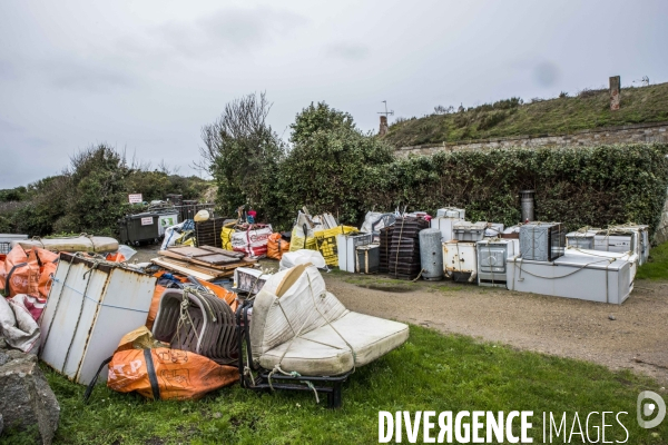 îles Chausey en hiver