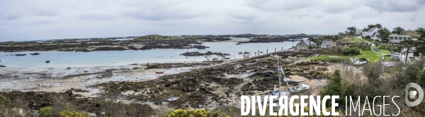 îles Chausey en hiver